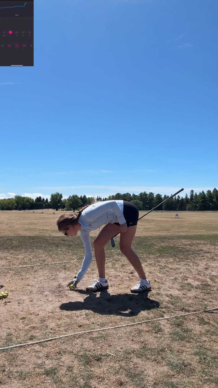 Nadia Foxx: Public Orgasm at the Driving Range