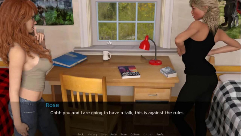 Dirty GamesXxX: Ланкастерська пансіонат: хлопця спіймали, як його дівчина смокче його член - еп. 8