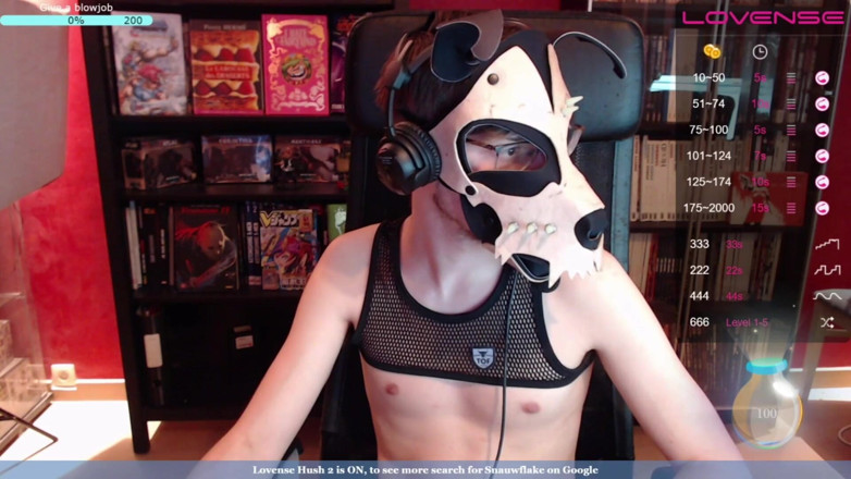 Snauwflake: Snauwflake is having fun on chaturbate - Part 1