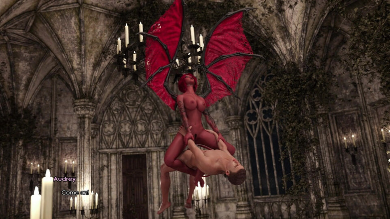 3D Cartoon Porn: Lust Academy 84: Succubus Audrey's Blowjob do Behind Pound