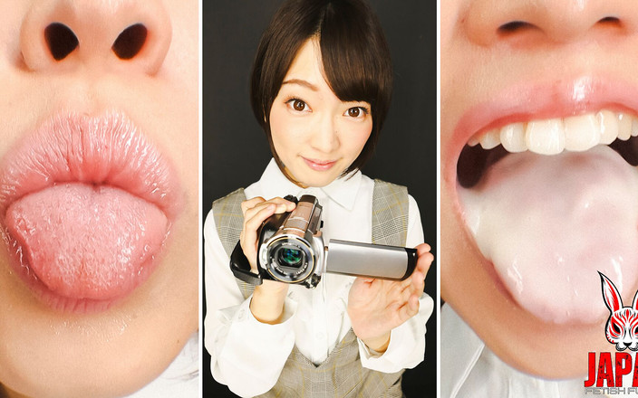 Japan Fetish Fusion: あめり、舌を見せて私の射精をポーズしますか?By 星アメリ
