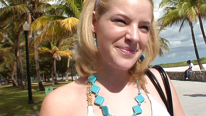 Out Sexxx: Blonde teen gets fucked by a big hard cock