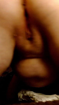 1321 Sending off a Soaked Cotton Granny Panty