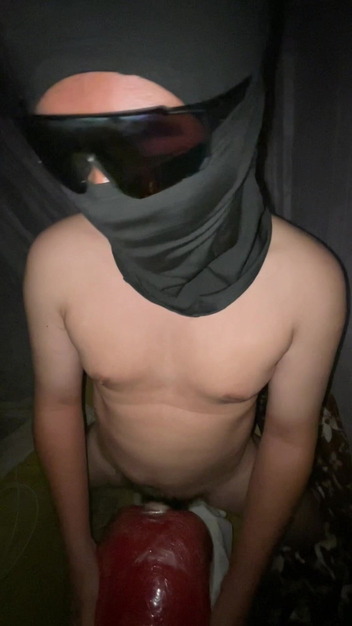 Milky Tata: Twink Boy Fuck Doll Toy and Cum on His Toy...