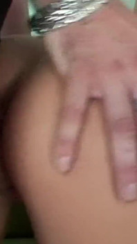 Cock sucking slut gets anally slammed by a hard dong