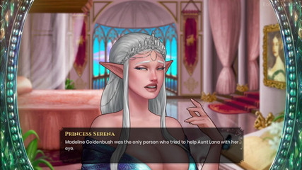 Borzoa: Wal - 15-16 岁大胸部金发少女，性感苗条黑发公主和苗条性感精灵