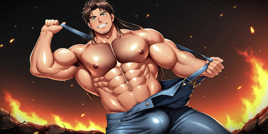 Erotic Man: Kusy s obrovskými škádlením boulemi