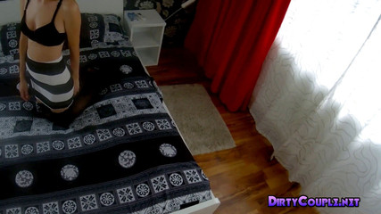Dirty Couple: POV-fick eine dünne, versaute brünette
