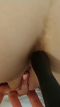 Double Penetration Sex Toy Amateur Anal Homemade