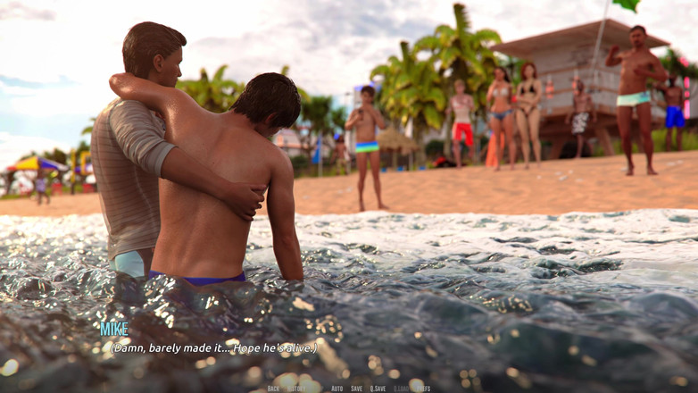 Wickedgammes studio: 아주 운 좋은 베이 인명 구조원 1부