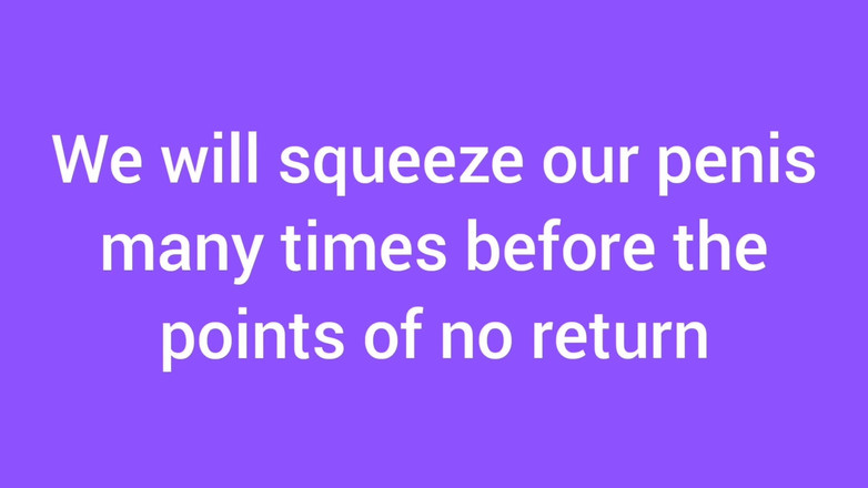 Colaparada: 제4과. 4일차. 짜내는 방해와 발기