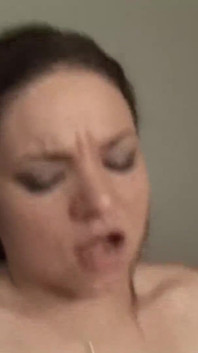 Cock Hungry Teen Is Riding Big Black Cock on The Couch