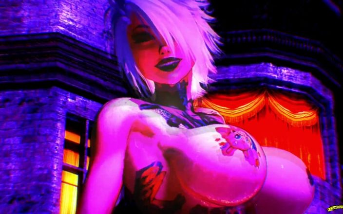 Gameslooper Sex Futanation: The Night Halloween - Animation