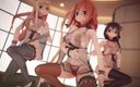 Mmd anime girls: Mmd R-18 Anime Girls Sexy Dancing Clip 18