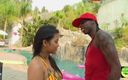 Naughty Asian Women: A Teenage Cutie Meets a Black Guy on the Pool...