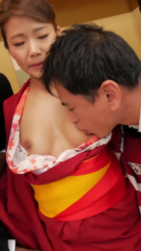 Nami Amami Black Big Cock Threesome and Creampie at Ryotei 4K