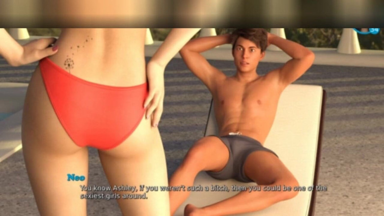3DXXXTEEN2 Cartoon: Game porn - Cartoon sex