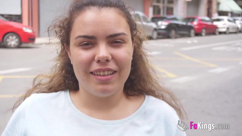FAKings: 19 years old sex-addicted babe uses her ENORMOUS BOOBS to...