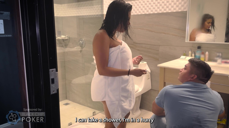 Run good girls: Horny Latina Kesha Ortega Gets Naked and Fucks the Plumber