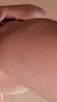 Close-up View of a Hairy Pussy