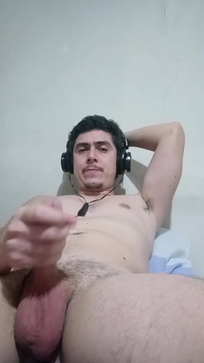 Tabasco Jake: Handsome Stud Jerking Big White Cock