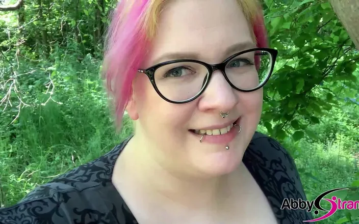 Abby Strange: Piss Compilation - German BBW Abby Strange Pissing, Outdoor