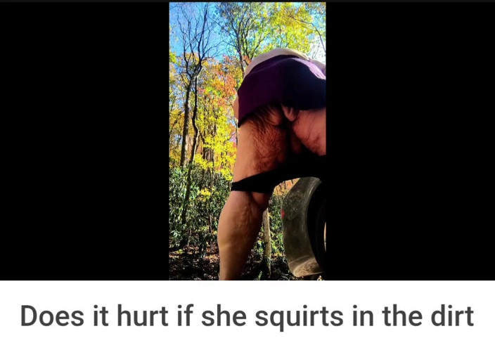 HerculesnVENUS: Gör det ont om jag squirtar i smutsen