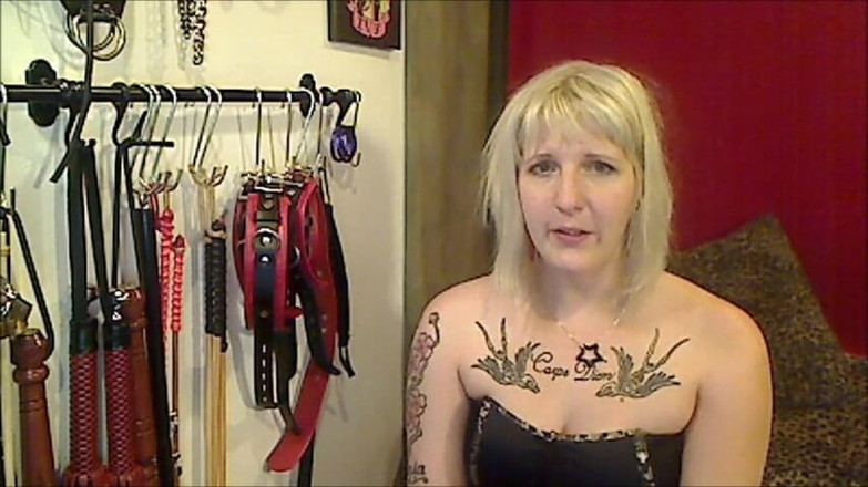 Selfgags classic: The panty gagged dominatrix! (Episode 1 of 2)
