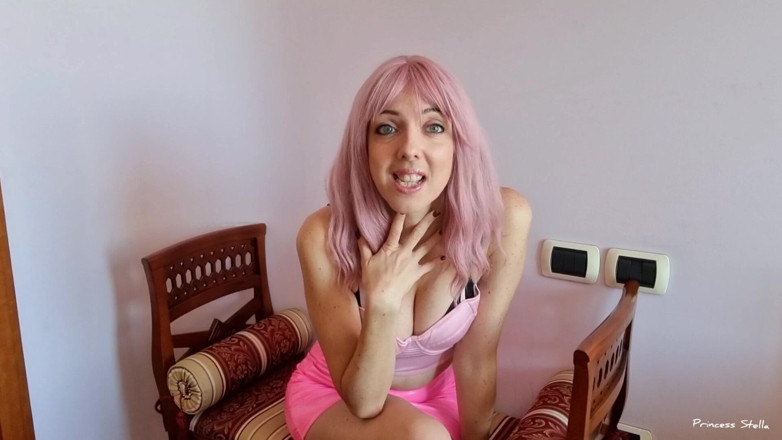 PrincessStellaX: Femdom pov latihan banci menjelmakan femininiti awak