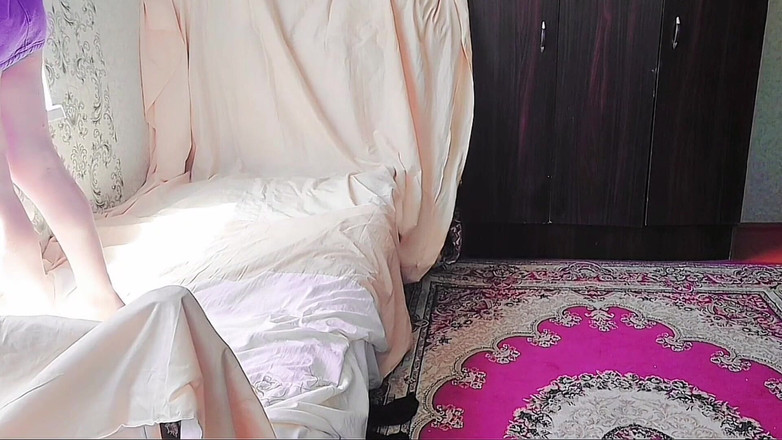 Kitty_Cross: Naughty Trans Girl Dancing Slowly in Her Bedroom