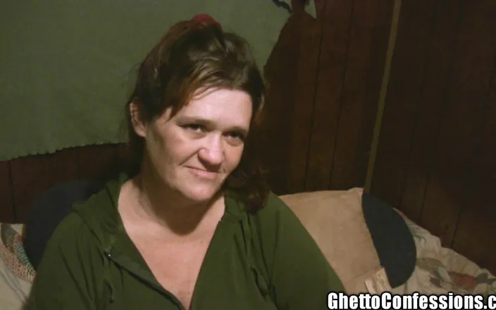 Ghetto Confessions: Fat Ugly Hog Tits Granny Trailer Gumjob Cock Sucker Ghetto...
