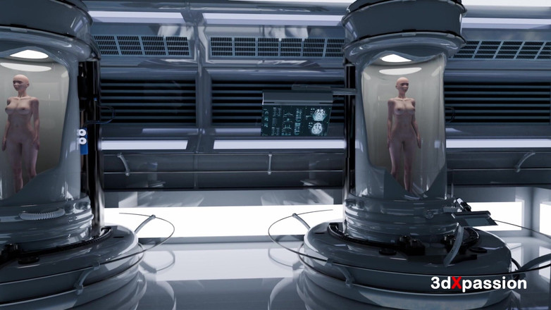 3dxpassion-transgender: Cryolab Secrets - 카우걸을 타고 있는 18살 미녀 Yuna, 후배위 따먹고 깊은 오럴로 신음