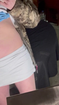 Pissing in Cold Garage