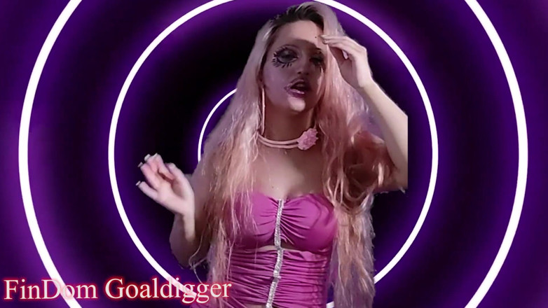 FinDom Goaldigger: Cảm thấy con cu nhựa của tôi đâm vào bên trong...