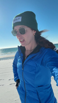 Walking on the Beach Calls for a Quick Orgasm!