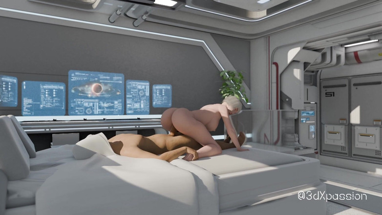 3dxpassion: 胶囊秘密 - 年轻美女在Nexus-3设施中被狠操