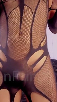 Femboy Ken Dresses up as a Whore and Plays Only with His Verca in Tights