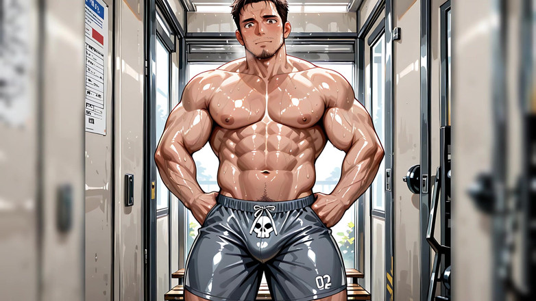 Erotic Man: Ai Men with Huge Muscles