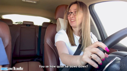 Alina Rai: Let me thank you with a blowjob ? OK! Stepmother off...