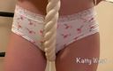 Katty West: 苗条的俄罗斯女郎katiy West在壁挂式梯子上练习