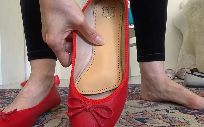 Lady Victoria Valente: Insoles soles fetish ballerina shoes and loafers