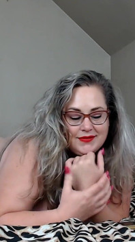 Horny Mature BBW Rubs Her Fat Pussy and Puts Her Ass in Your Face