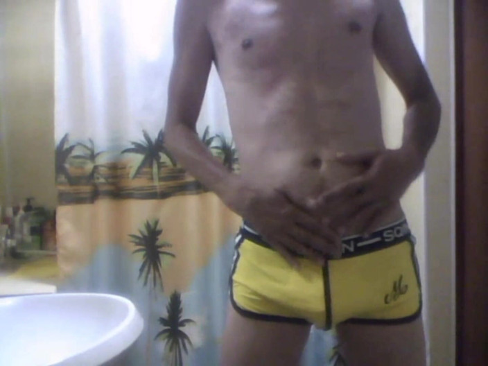 Rafael716: My new show in yellow underwear