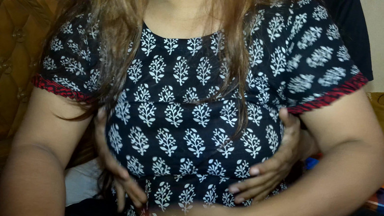 Shahinbd: Newly Married Sima Enjoyed Boob Pressing with Her Husband