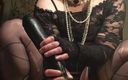 Sissy Cindy whore: Sissy Whore Cindy BBC Dildo Fuck!