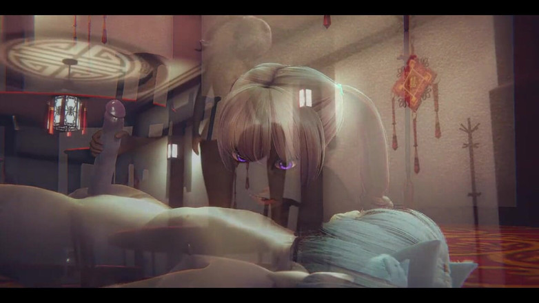 HentaiTubes: Furry Hentai - Królik dziewczyna i dziewczyna uprawiający seks z dwoma...