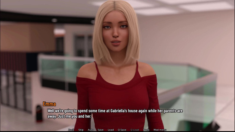 Kitty Gamer: Üniversite günleri 5 Maddies üvey annesine boşaldı