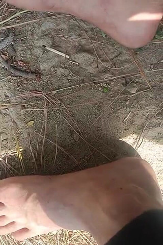 Gangbang straight: 足のセックス