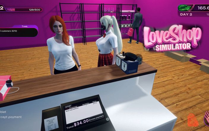 Adult Games by Andrae: Love Shop Simulator Gameplay Teil 1 - Ich Gründen Mein Eigenes Shop-geschäft