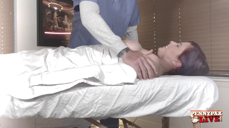 Penny Pax: Penny pax fucks her massage guy!
